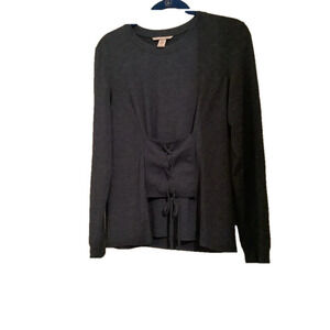 VICTORIA SECRET~BLOUSE~ FRONT TIE DETAIL~M